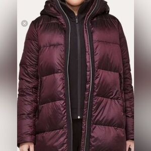 lululemon athletica Deep Purple Puffer Jacket